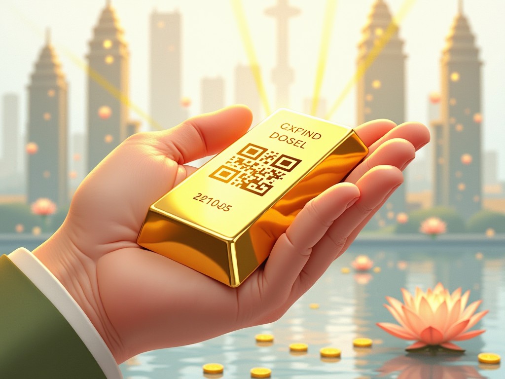 Vàng Kỹ Thuật Số — Khi Blockchain Gặp Kim Loại Quý